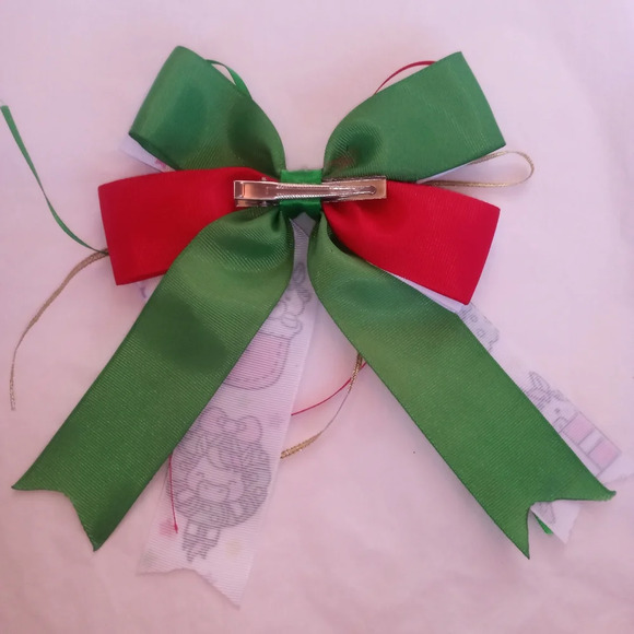 Christmas bow handmade ( box pink #1) - Picture 2 of 2